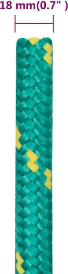 vidaXL Σχοινί Gestrickt 18mm 100m Polypropylen