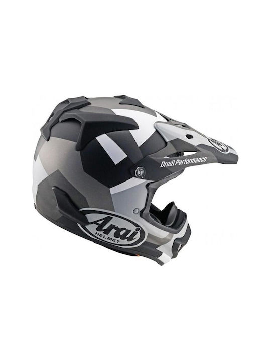 Arai MX-V Block Black Κράνος Μηχανής Motocross ECE 22.05 1400gr