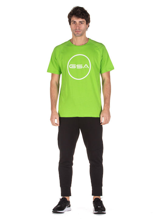Superlogo Circle Αθλητικό T-shirt Πράσινο