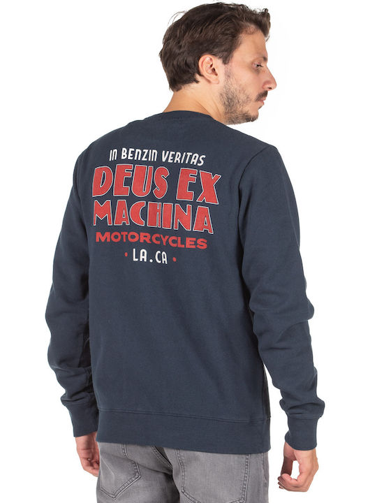 Deus Ex Machina Herren Sweatshirt Marineblau