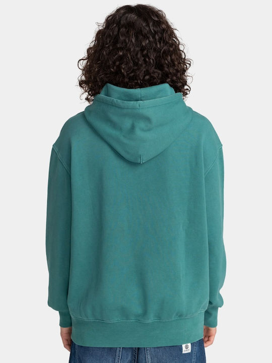 Element Cornell 3.0 Men's Sweatshirt with Hood and Pockets Petrol Blue