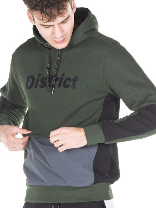 Men's Hooded Sweatshirt Khaki