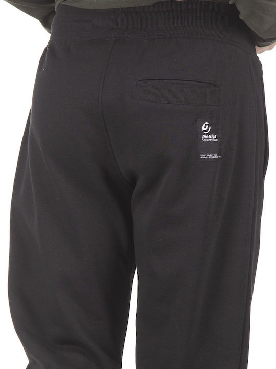 Sweatpants with Elastic Black