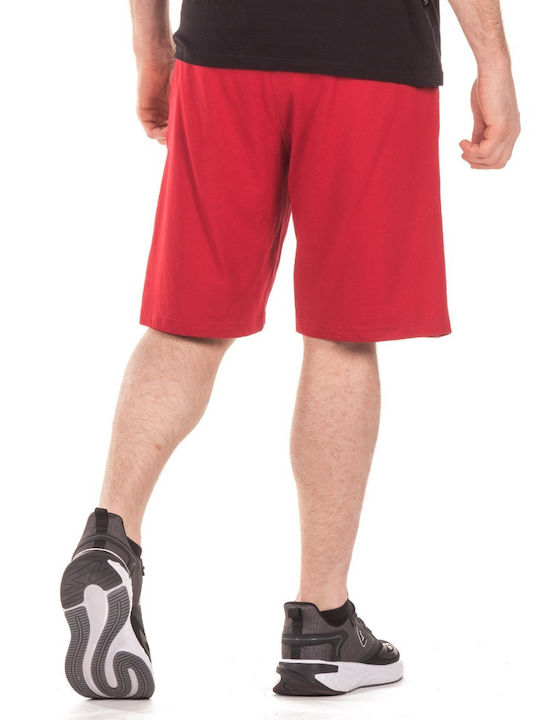 Venimo Men's Athletic Shorts Red 118MVE-113-045