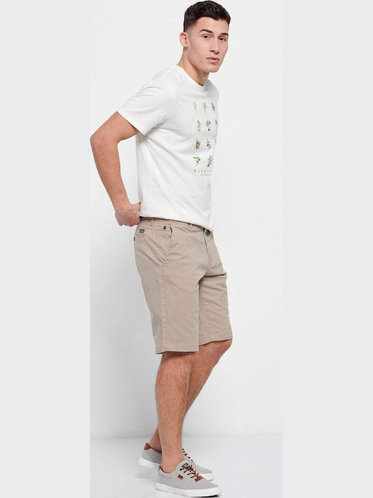 FBM007-00103 Men's Shorts Chino GREIGE
