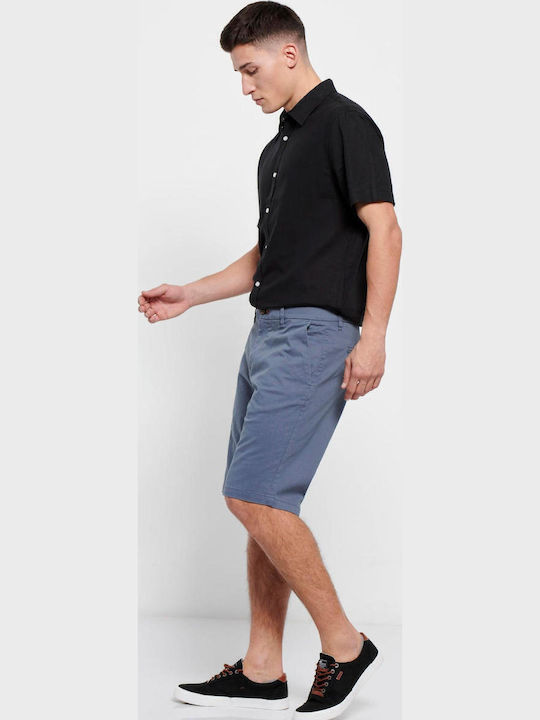 FBM007-00103 Bermudă de Bărbați Chino China Blue