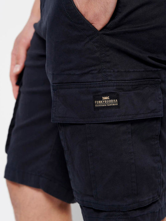 FBM007-00203 Men's Shorts Cargo Navy Blue