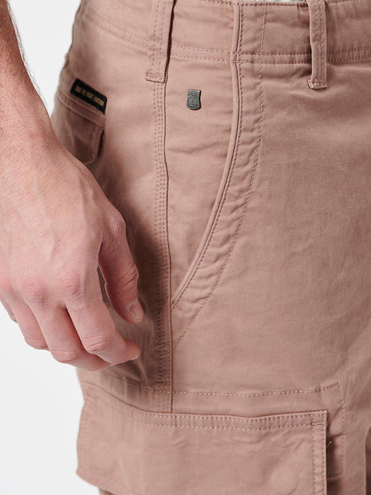 FBM007-00203 Men's Shorts Cargo Dusty Salmon