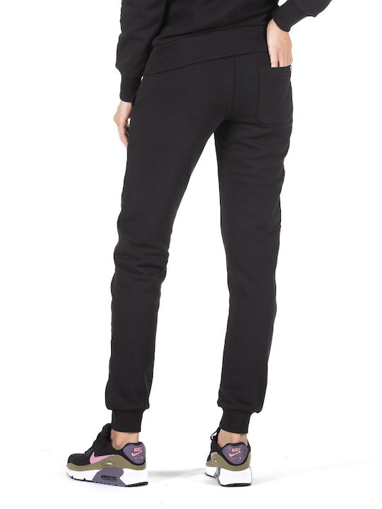 District75 Damen-Sweatpants Jogger Schwarz