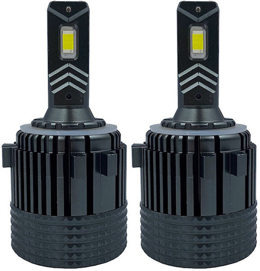 Auto Gs Λάμπες Αυτοκινήτου LED 6000K Ψυχρό Λευκό 9-36V 75W 2τμχ