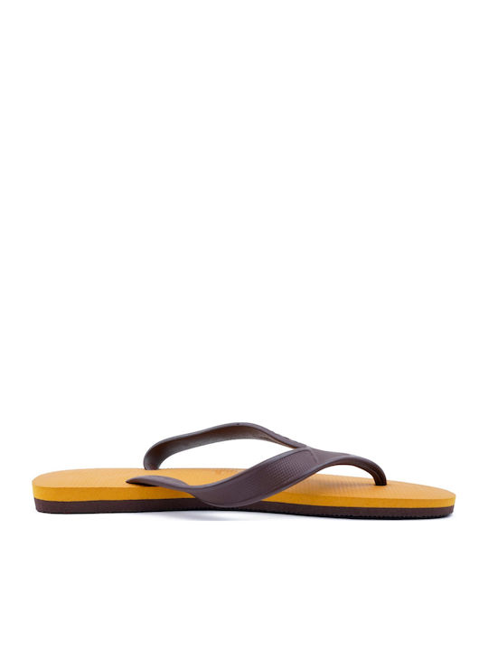 Urbano Basic Ανδρικά Flip Flops Καφέ