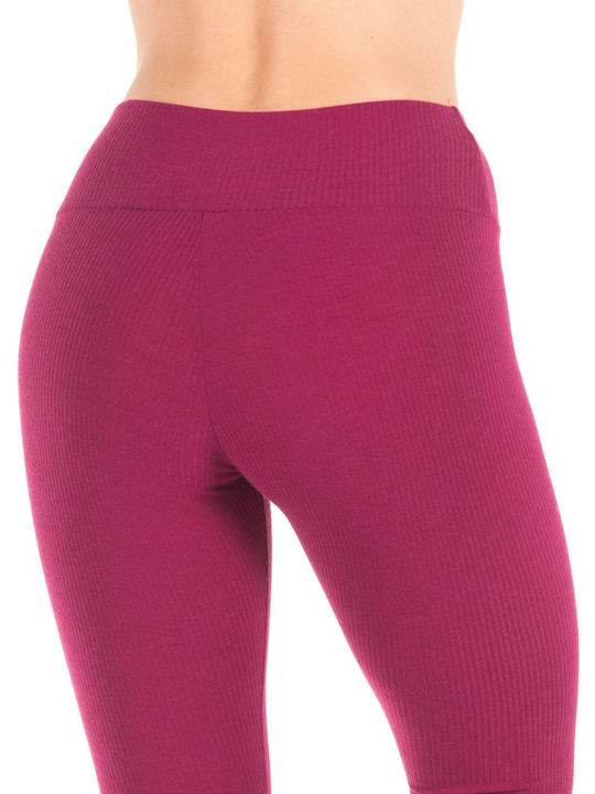 221WTH-186 Women's Cropped Training Legging Fuchsia