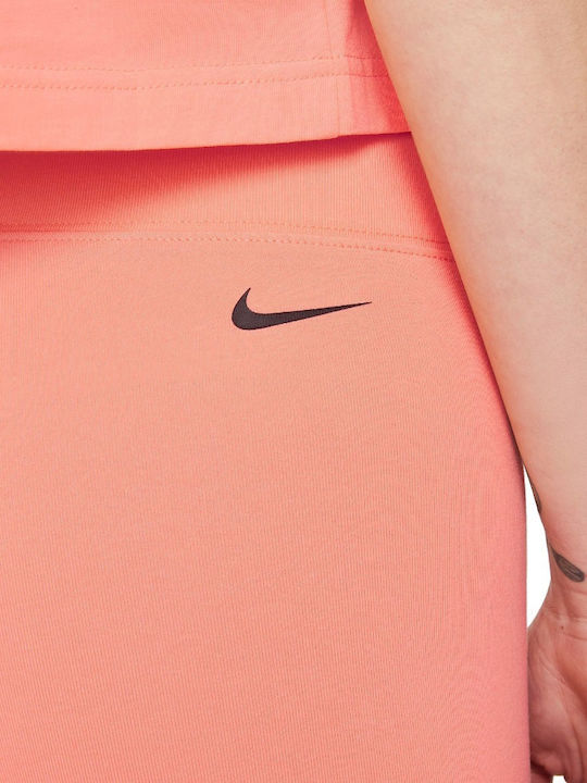 Sportswear Essential Women's Bike Training Legging High Waisted Orange