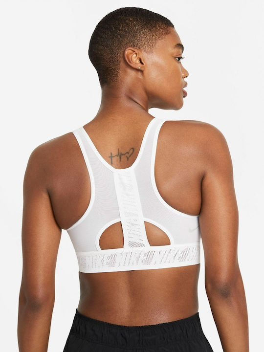 Nike Swoosh UltraBreathe Women's Sports Bra without Padding White