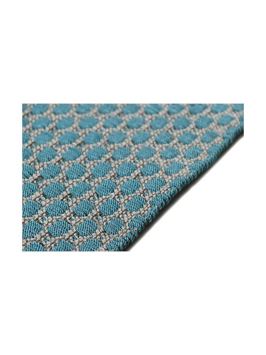 Tapicap Box Χαλί Εξωτερικού Χώρου Ορθογώνιο Grey - Aqua 70x140cm