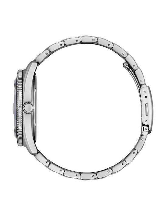 Citizen Men's Watch 43mm Eco - Drive with Silver Metal Bracelet