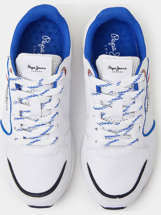 York Plain Kids Sneakers White