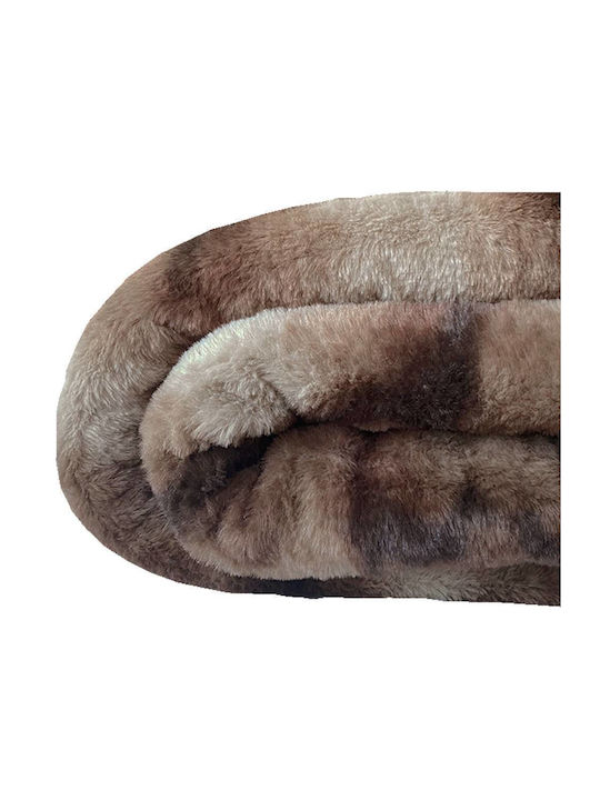 TnS Rabbit Sherpa Double Blanket 200x220cm Serpa