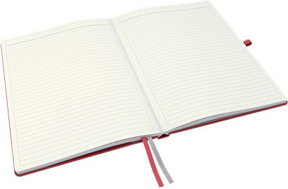 Leitz 4472 Notizbuch Geregelt Rot