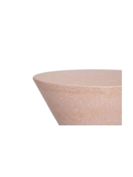 Stool Outdoor Biella Terazzo Pink / White 35x35x44cm