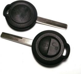 Car Key Shell with Blade with 2 Buttons for Mitsubishi