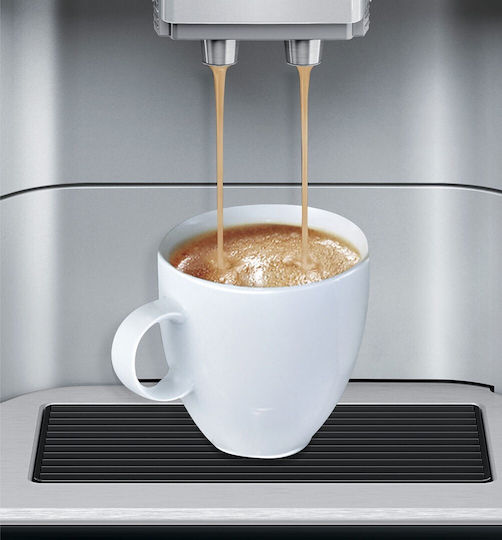 Siemens Automatische Espressomaschine 1500W Druck 15bar mit Mahlwerk Silber TE653311RW