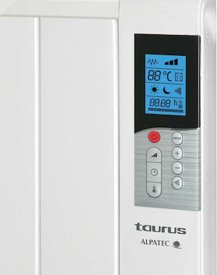 Taurus Tanger 600 935059000 Konvektorheizung Boden 600W mit Elektronischem Thermostat 45.5x58cm Weiß