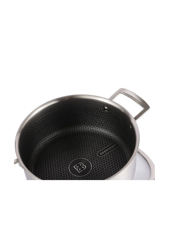 Edenberg Stainless Steel Stockpot 4.3lt / 24cm