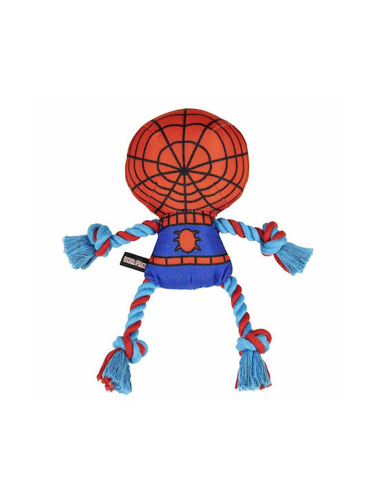 Spiderman Spiderman Въже Игра Куче Medium 26εκ. Червен 4бр