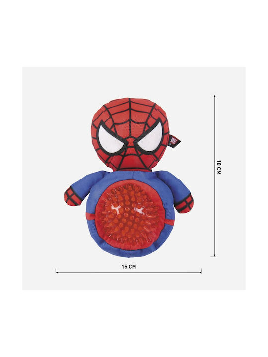 PCMerch Spiderman Παιχνίδι Σκύλου 18εκ. Κόκκινο 1τμχ