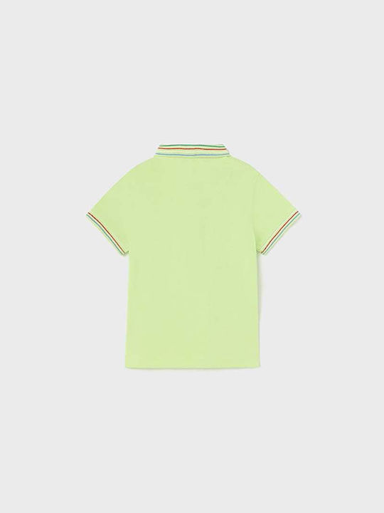 Mayoral Kids Polo Short Sleeve Green