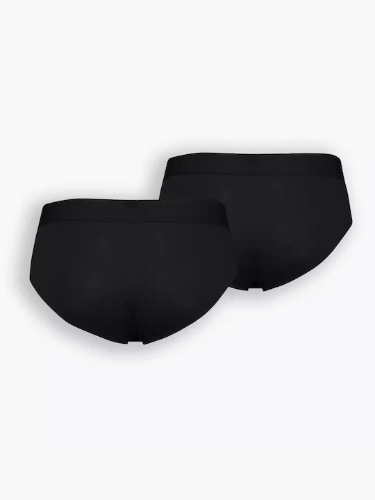 Levi's Men's Briefs 2Pack Black