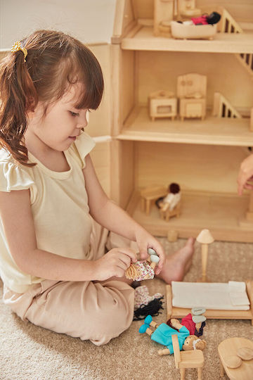 Plan Toys Furniture Set Furniture for Dollhouse