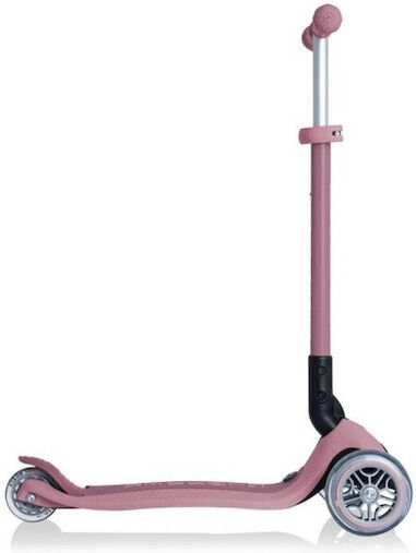 Globber Kinderroller Klappbar GoUp Foldable Plus 3-Rad mit Sitz für 15+ Monate Rosa