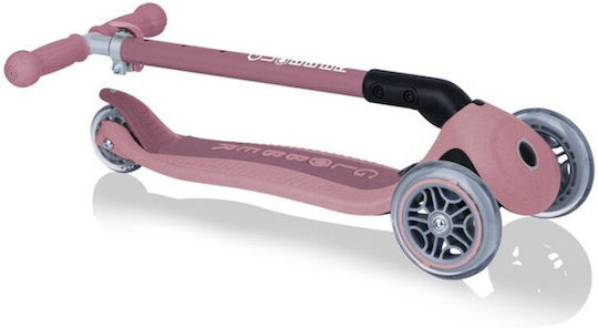 Globber Kinderroller Klappbar GoUp Foldable Plus 3-Rad mit Sitz für 15+ Monate Rosa