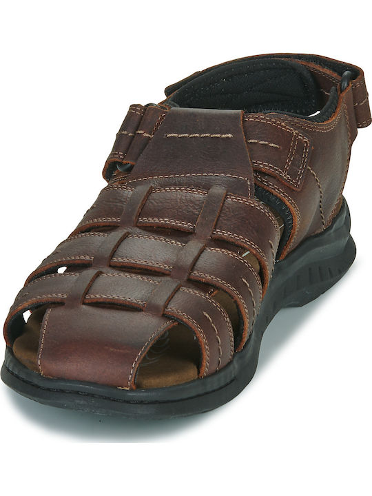 Walkford Fish Men's Sandals Brown