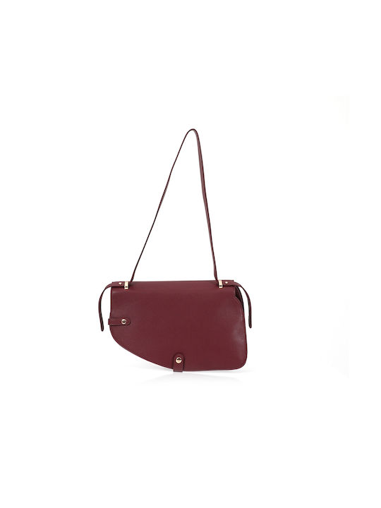 Irregular Geantă de damă De umăr Burgundy