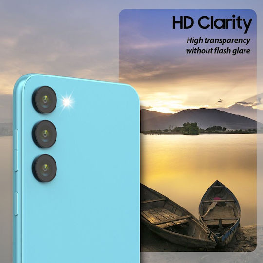 Whitestone Ez Προστασία Κάμερας Tempered Glass Διάφανο για το Galaxy S23 / S23+