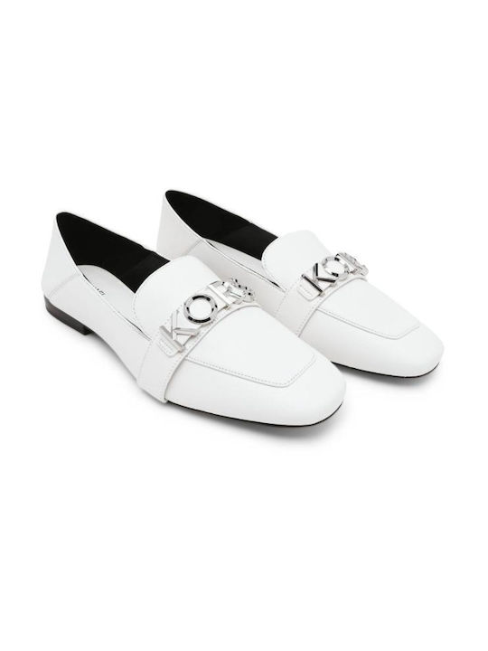 Michael Kors Γυναικεία Loafers Optic White