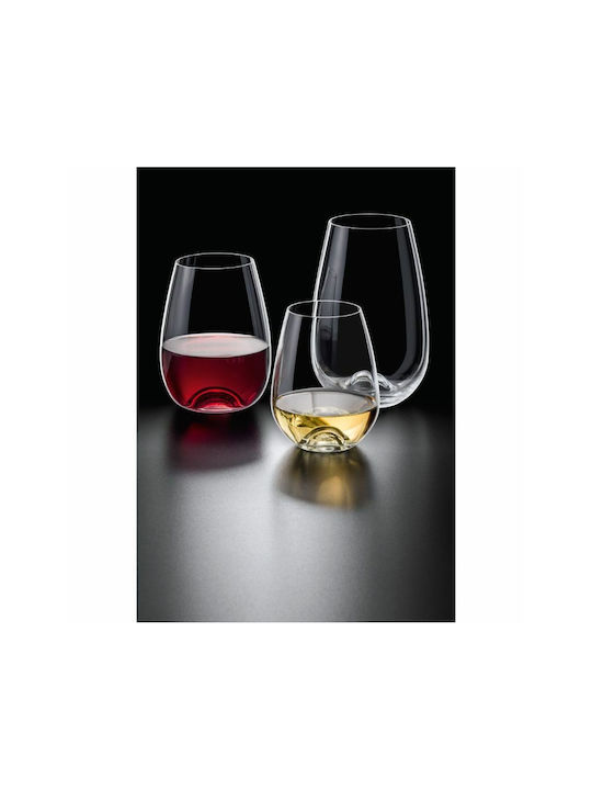 Rona Set of Glasses for White and Red Wine made of Crystal Stemmed 460ml 6pcs