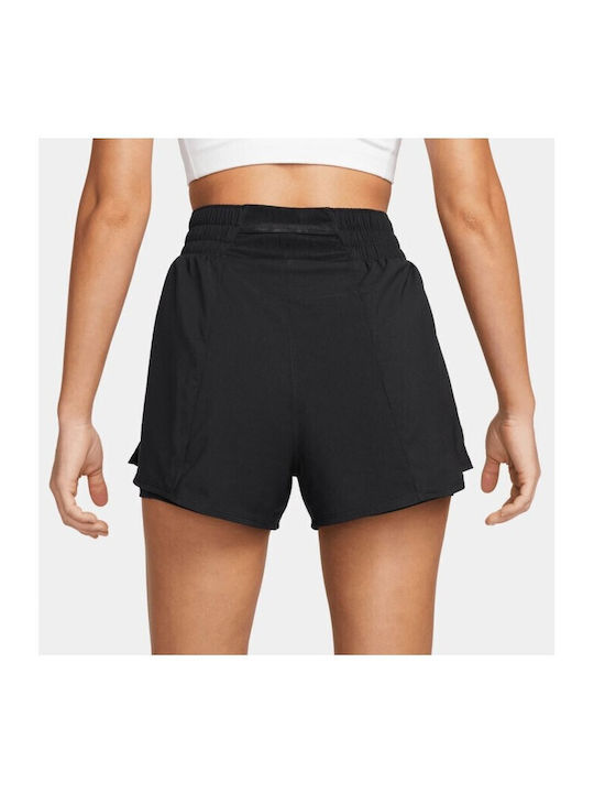 One Women's High-waisted Sporty Shorts Dri-Fit Black