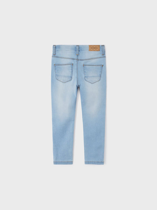 Mayoral Girls Denim Trouser Light Blue