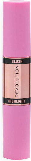 Revolution Beauty Stick Ρουζ Champagne Shine 4.3gr