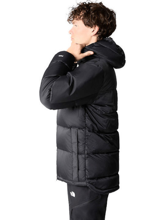 Diablo Down Geacă Iarnă Puffer Neagră