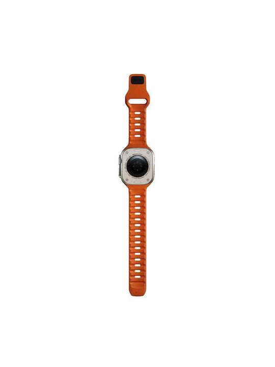 Nomad Sport Λουράκι Σιλικόνης Πορτοκαλί (Apple Watch 42/44/45mm)