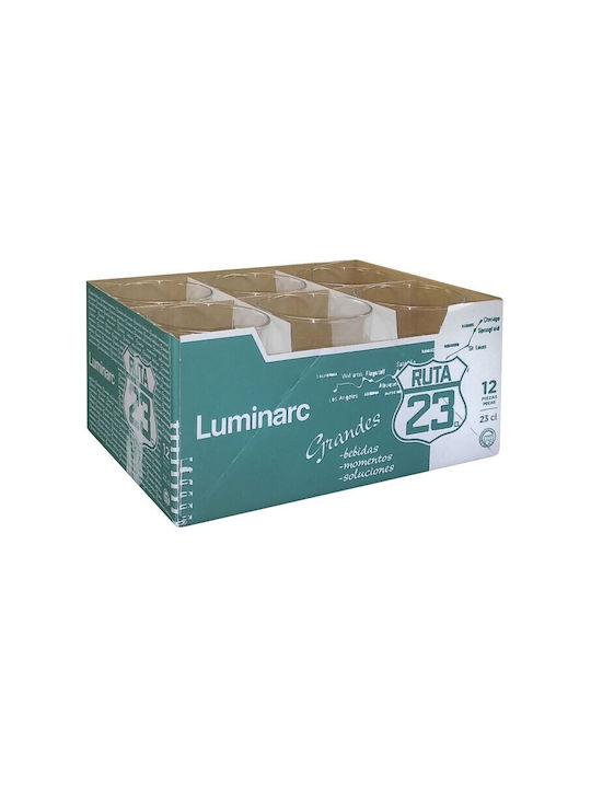 Luminarc Ruta Set Gläser Cocktail/Trinken aus Glas 230ml 12Stück