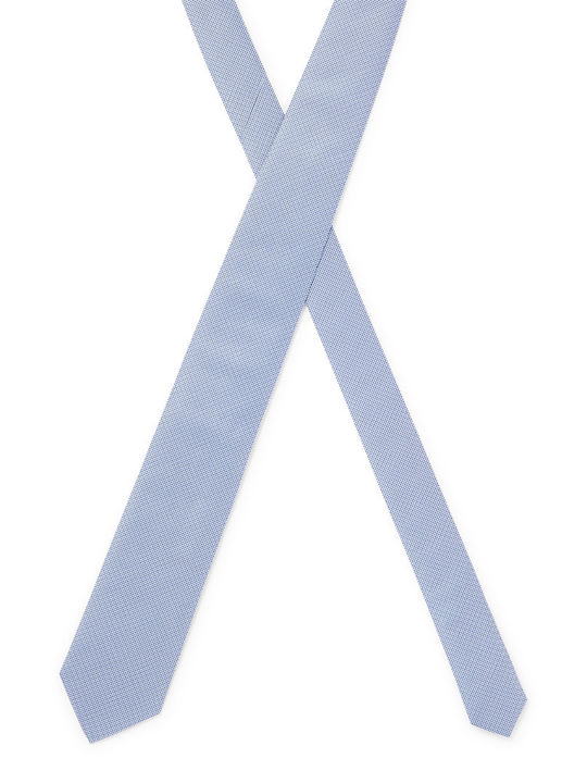 Hugo Boss Men's Tie Printed In Light Blue Colour