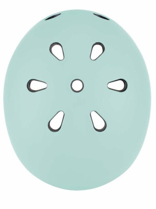 Globber Go Up Lights Kids' Helmet for City Bike Green Mint