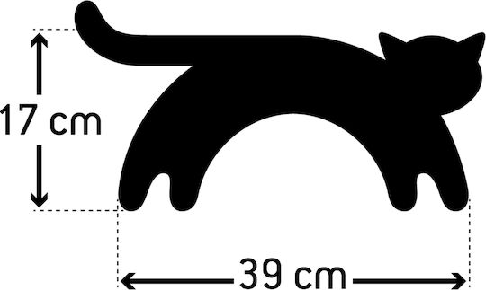 Leschi Minina The Cat Επίθεμα για τον Αυχένα 39x17cm