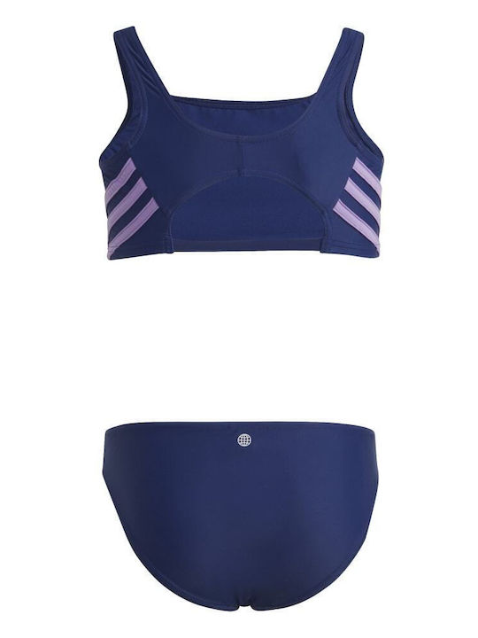 adidas Costum de baie pentru copii Bikini Albastru